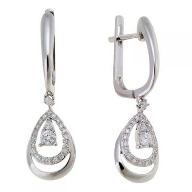 Серьги E108-1981957CD-М9280 - Ювелирный бренд Московский ювелирный завод в Перми