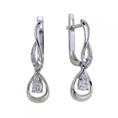 Серьги E108-1982131CD-М9283 - Ювелирный бренд Московский ювелирный завод в Перми