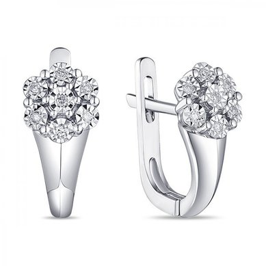 Серьги E108-1982778CD-R17-М9286 - Ювелирный бренд Московский ювелирный завод в Перми