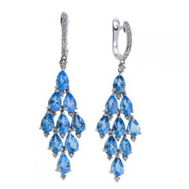 Серьги E189-P02580E-W-BT-М9288 - Ювелирный бренд Московский ювелирный завод в Перми