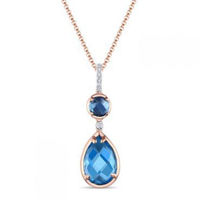 Кулон P2607-1982879DBX-R17-М9313 - Ювелирный бренд Московский ювелирный завод в Перми