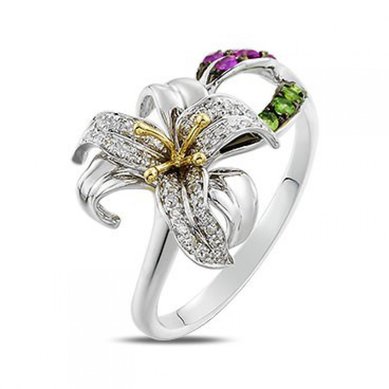 Украшение для невесты R108-1982181AWSX-R17_368-М9317 - Ювелирный бренд Московский ювелирный завод в Перми...