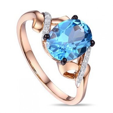 Украшение для невесты R2607-1982855AB-R17-М9328 - Ювелирный бренд Московский ювелирный завод в Перми...