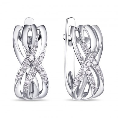 Серьги E108-1982665CD-R17-М9331 - Ювелирный бренд Московский ювелирный завод в Перми