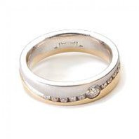 Обручальное кольцо №63-Д3539