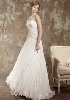 Свадебное платье 5367-М30160. А-силуэт, длинное без шлейфа.