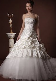 Свадебное платье BL-431-В30301. С пышной юбкой, длинное со шлейфом.