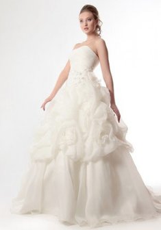 Свадебное платье К30367. С пышной юбкой, длинное со шлейфом.