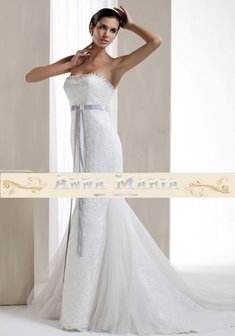 Свадебное платье K05132-1X-A30791. Силуэт Русалка (Рыбка), длинное со шлейфом.