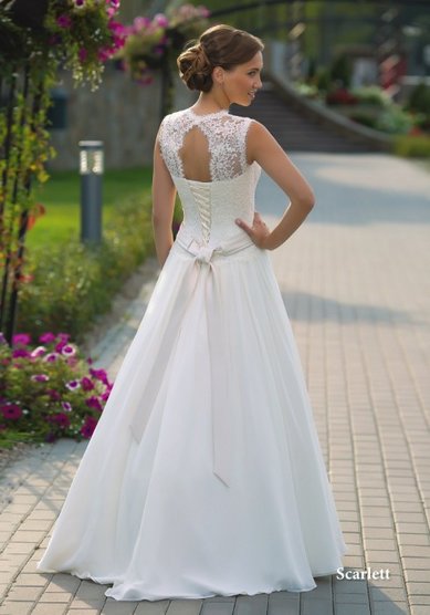 Свадебное платье Скарлетт-V40880 - Свадебный салон Viзаvi
