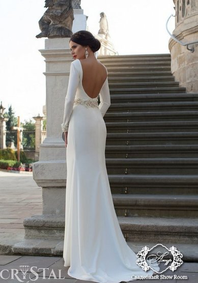 Свадебное платье Alinda-А50531 - Свадебный шоу-рум Ажур