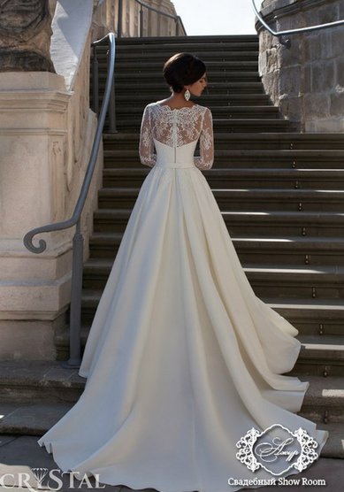 Свадебное платье Sicilia-А50541 - Свадебный шоу-рум Ажур