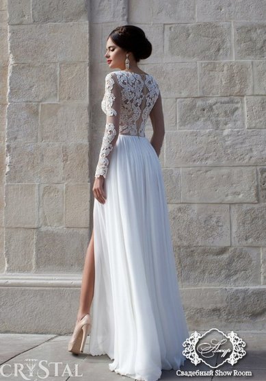 Свадебное платье Bristol-А50543 - Свадебный шоу-рум Ажур