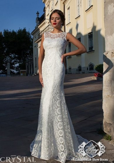 Свадебное платье Damask-А50548 - Свадебный шоу-рум Ажур