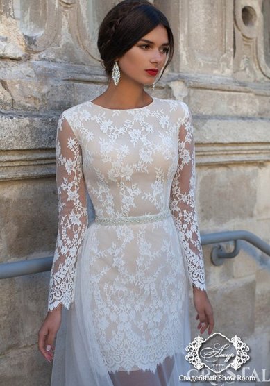 Свадебное платье Frida-А50551 - Свадебный шоу-рум Ажур