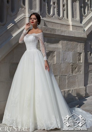 Свадебное платье Virdginia-А50561 - Свадебный шоу-рум Ажур