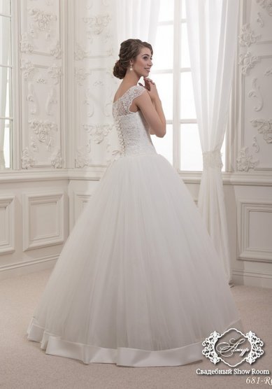 Свадебное платье 681-RC-А50596 - Свадебный шоу-рум Ажур