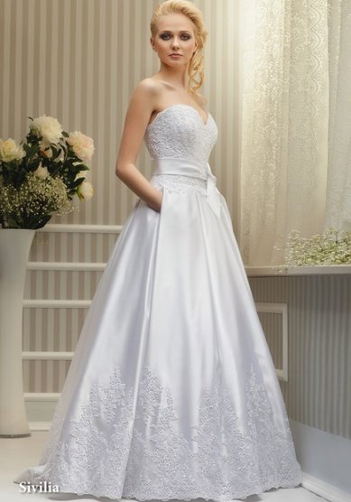 Свадебное платье Sivilia-V30011 - Свадебный салон Viзаvi