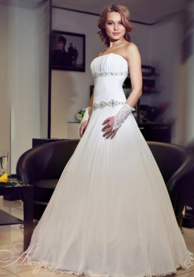 Свадебное платье 0017 B-А30208 - Свадебный шоу-рум Ажур