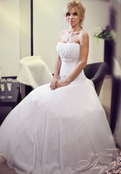 Свадебное платье 0014 B-А30213 - Свадебный шоу-рум Ажур