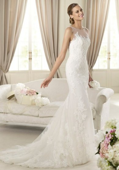 Свадебное платье DIstel-L30433 - Свадебный салон La Rochelle