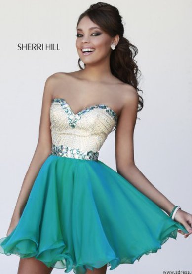 Вечернее платье 1929, размер 0, цвет jade-I30725 - Свадебный салон ID Fashion