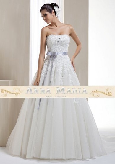 Свадебное платье K15041-1X-A30808 - Свадебный салон ANNA MARIA