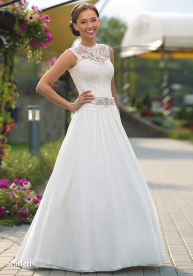 Свадебное платье Скарлетт-V40880 - Свадебный салон Viзаvi
