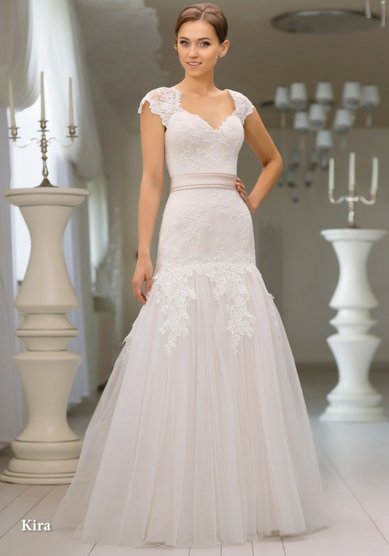 Свадебное платье Кира-V40884 - Свадебный салон Viзаvi