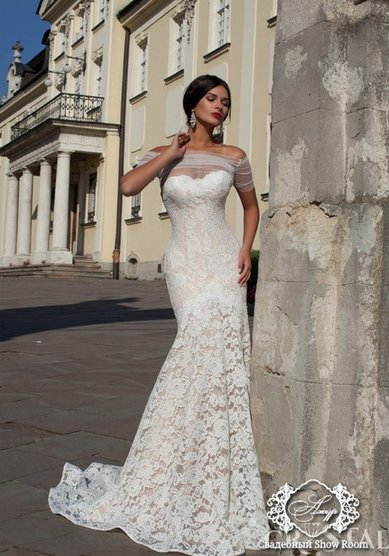 Свадебное платье Bianca-А50535 - Свадебный шоу-рум Ажур