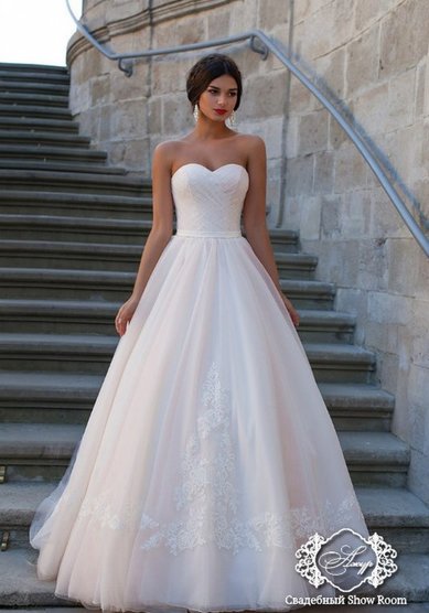 Свадебное платье Frezia-А50538 - Свадебный шоу-рум Ажур