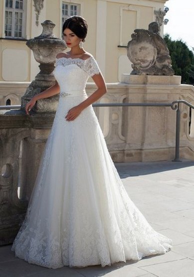 Свадебное платье Stella-А50542 - Свадебный шоу-рум Ажур