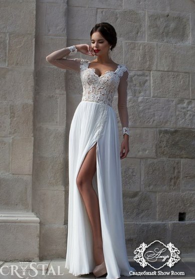 Свадебное платье Bristol-А50543 - Свадебный шоу-рум Ажур