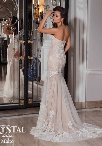 Свадебное платье Molto-А50571 - Свадебный шоу-рум Ажур