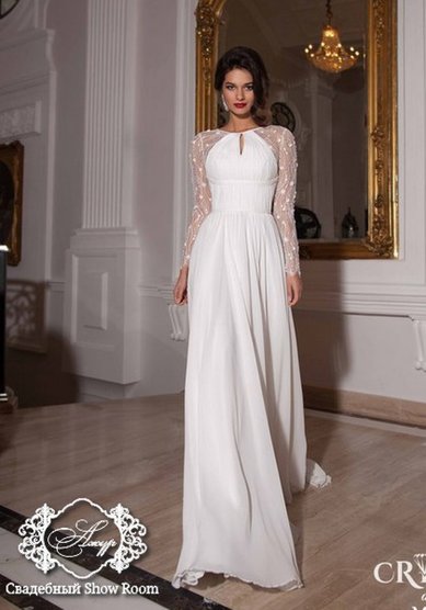 Свадебное платье Montale-А50572 - Свадебный шоу-рум Ажур