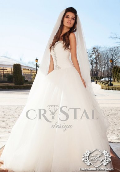 Свадебное платье Crystal-А50590 - Свадебный шоу-рум Ажур