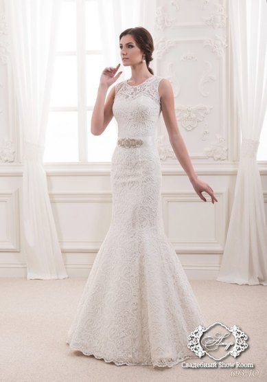 Свадебное платье 693-IO-А50597 - Свадебный шоу-рум Ажур