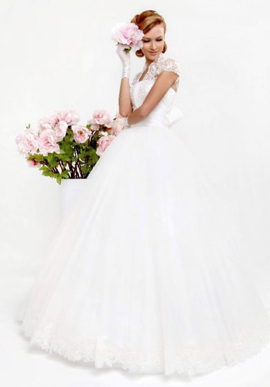 Свадебное платье Кьяра-А50603 - Свадебный шоу-рум Ажур