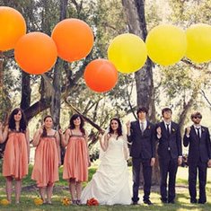 Олимпийские шары для свадебной фотосессии z57845