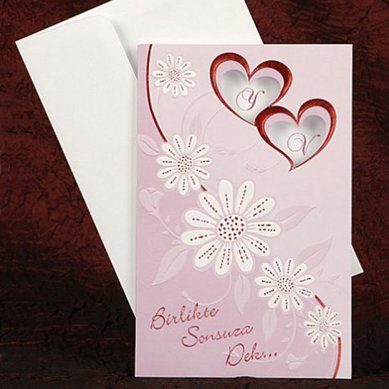 Свадебные приглашения М36088 - Салон аксессуаров Мендельсон