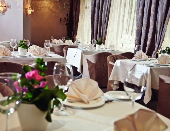 Ресторан при отеле Park hotel